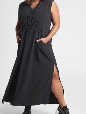 Athleta Marlow Maxi Dress in Black